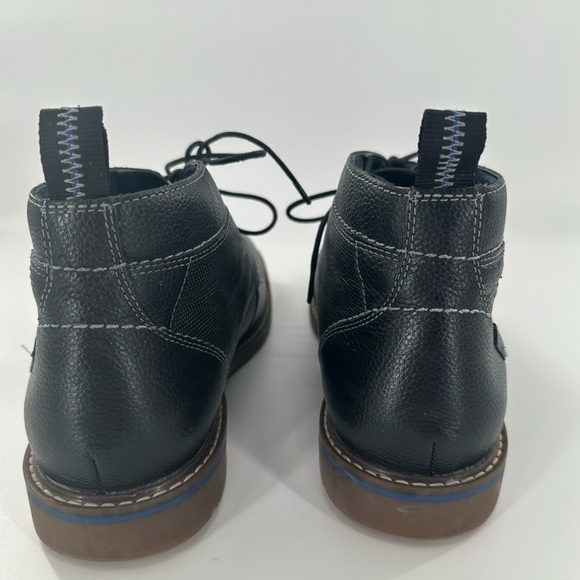 Nunn Bush Pasadena Mens Black Leather Cap Boot Size 10 M - Picture 3 of 9